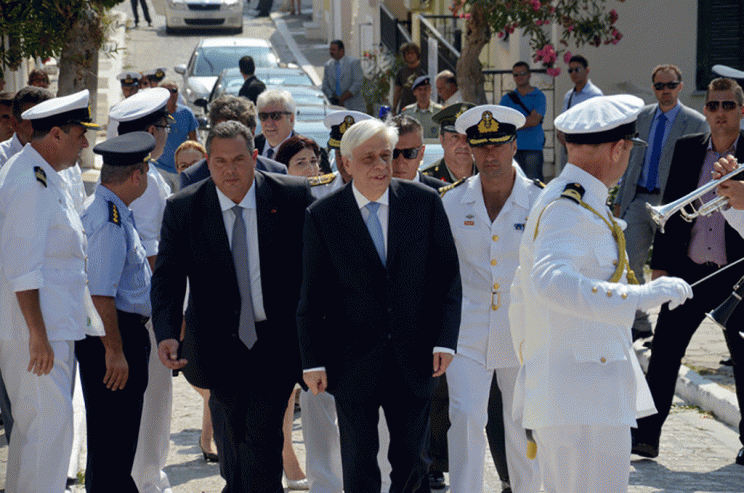 Καμμένος: Ψέμα ότι ο Παυλόπουλος δεν διανυκτέρευσε στη φρεγάτα «Ελλη» 