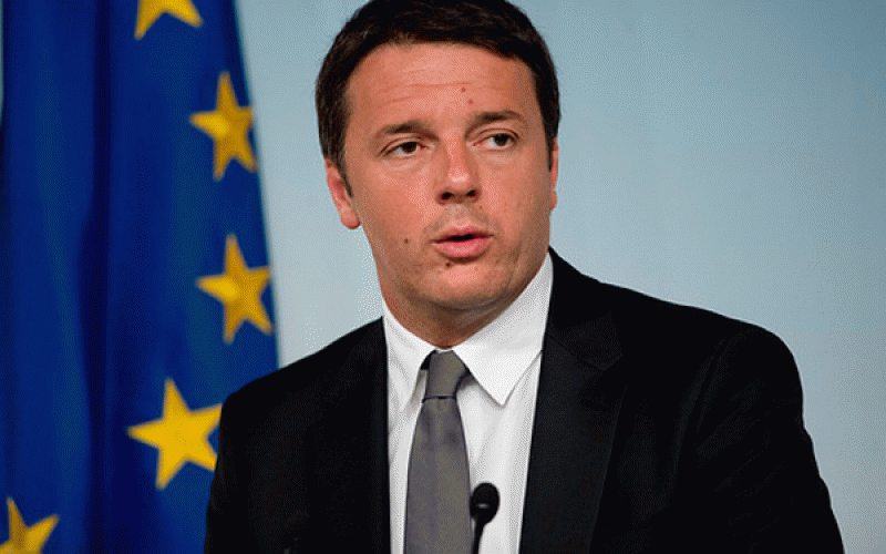 Ρέντσι: Θέλουμε να επιταχύνουμε τη διαδικασία μεταρρύθμισης των ιταλικών τραπεζών