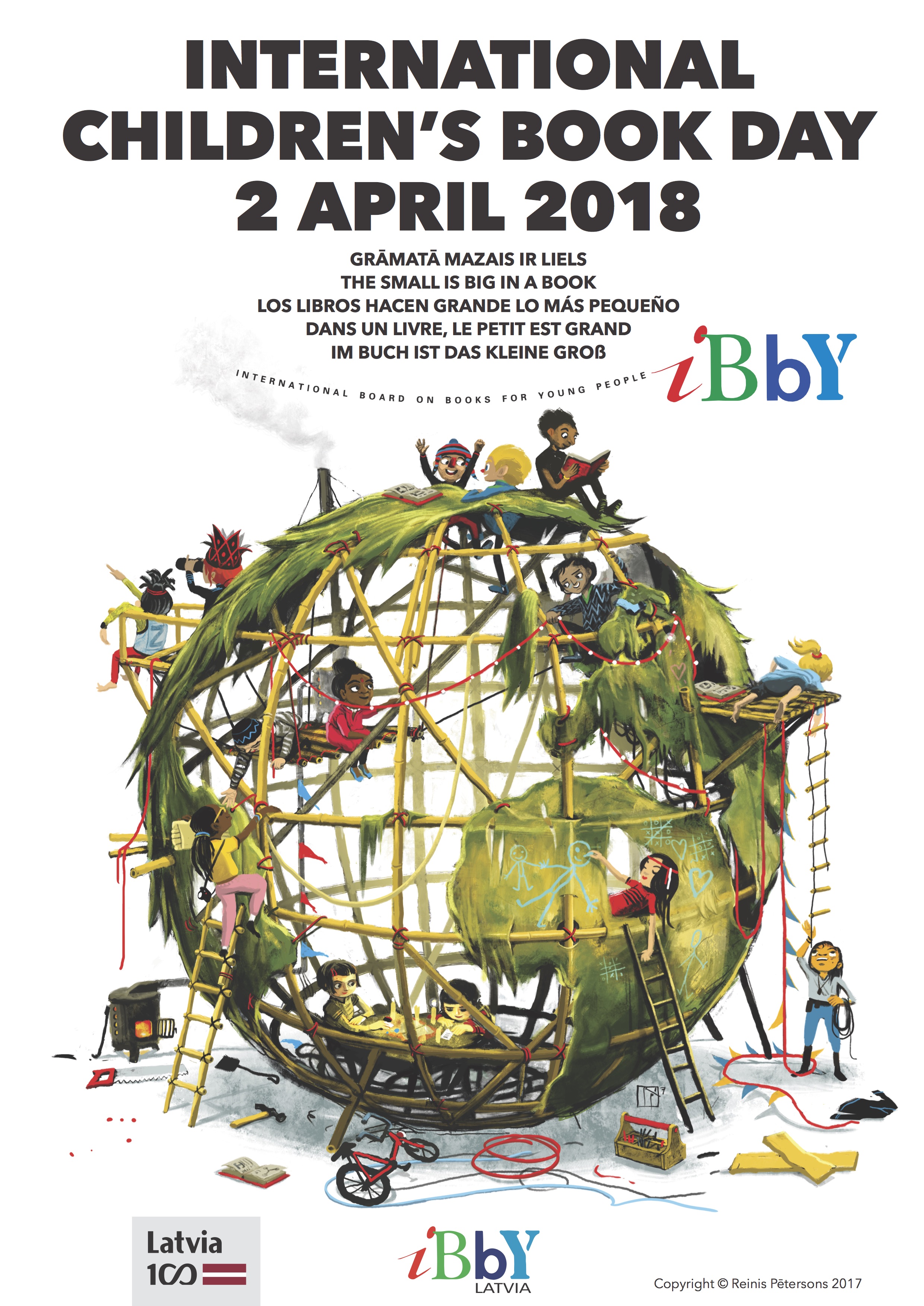 Το μήνυμα για την Παγκόσμια Ημέρα Παιδικού Βιβλίου ICBD_2018_POSTER
