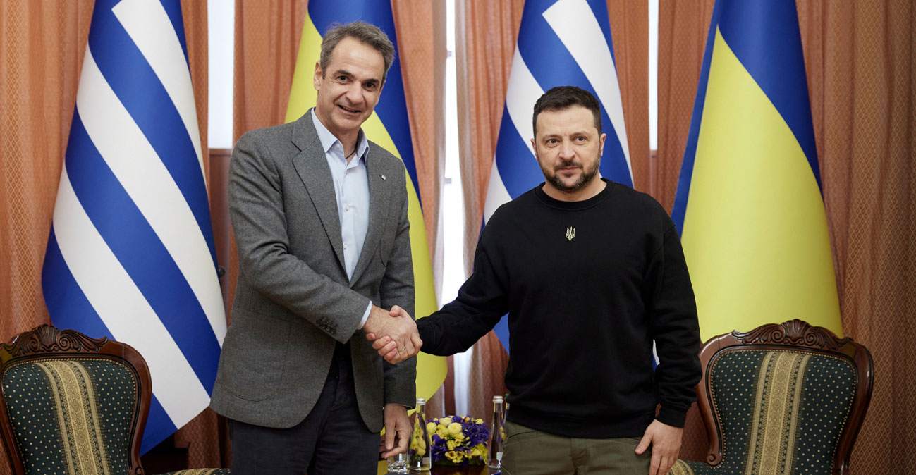 Με τον Ζελένσκι επικοινώνησε ο Μητσοτάκης - Στο τραπέζι η ενίσχυση της  άμυνας ΕΕ και Ουκρανίας