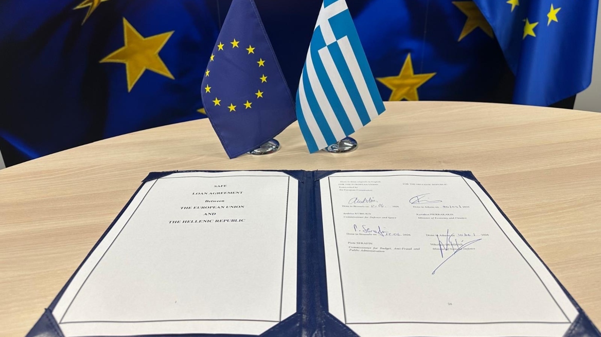 Η Ελλάδα υπέγραψε τη συμμετοχή της στο πρόγραμμα SAFE για την ενίσχυση της άμυνας στην περιοχή της Μεσογείου