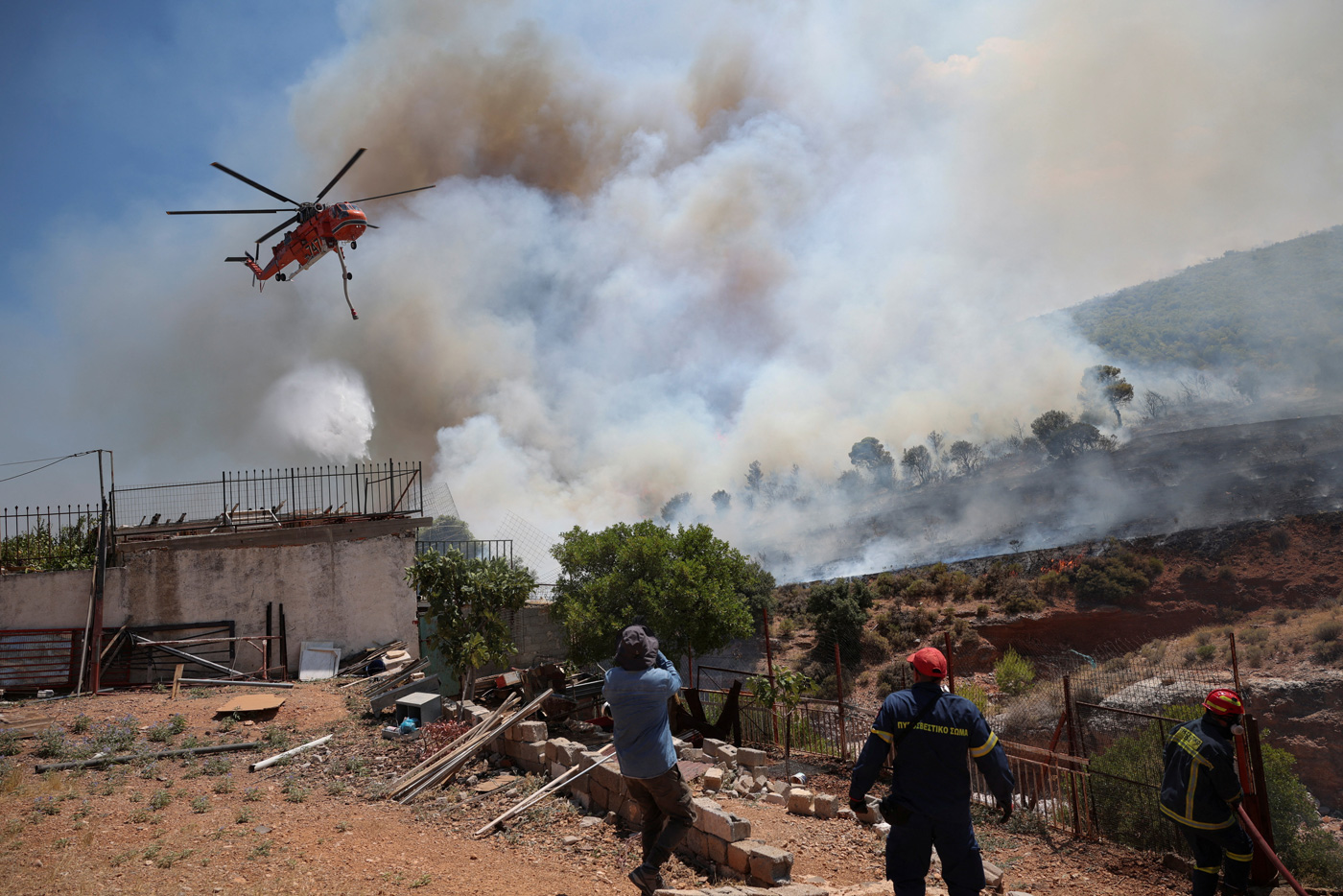 Review of this year's fire season in Greece