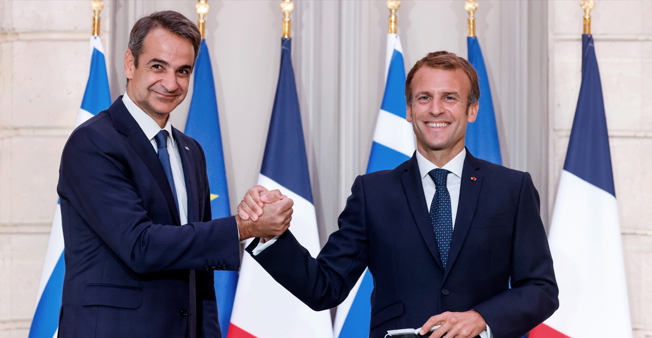 Diplomatic marathon for Kyriakos Mitsotakis: From Paris to Kastellorizo